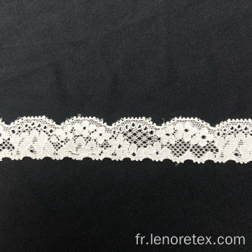 Tissu de bordure de dentelle de rubans en nylon tricot 3cm